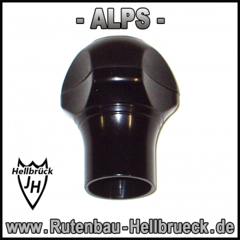 ALPS Endkappe - Eckige Version - Farbe: Black